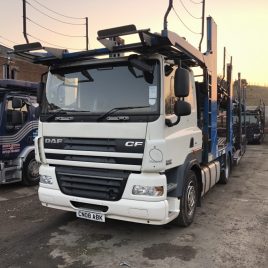 2008 DAF CF 410 TRANSPORTER ENGINEERING 11/12 CAR