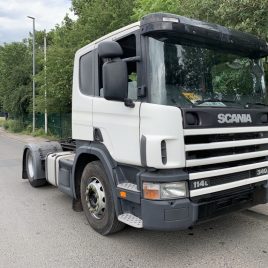 SCANIA TRACTOR IMMACULATE 500 KM PTO TRANSPORTER HYDRAULICS