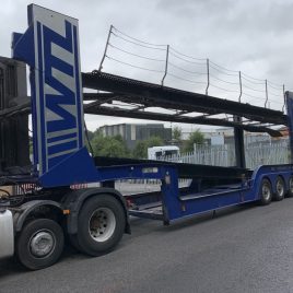 9 CAR TRANSPORTER ENGINEERING VAN CARRIER FLOATING DECKS