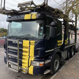 2012 SCANIA P420 FITTED LOHR MULTI-CAR EQUIPMENT UNDER 4 MTS