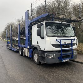 60 PLATE RENAULT 450 6X2 TE EVO 11/12 CAR 12 MONTH TEST